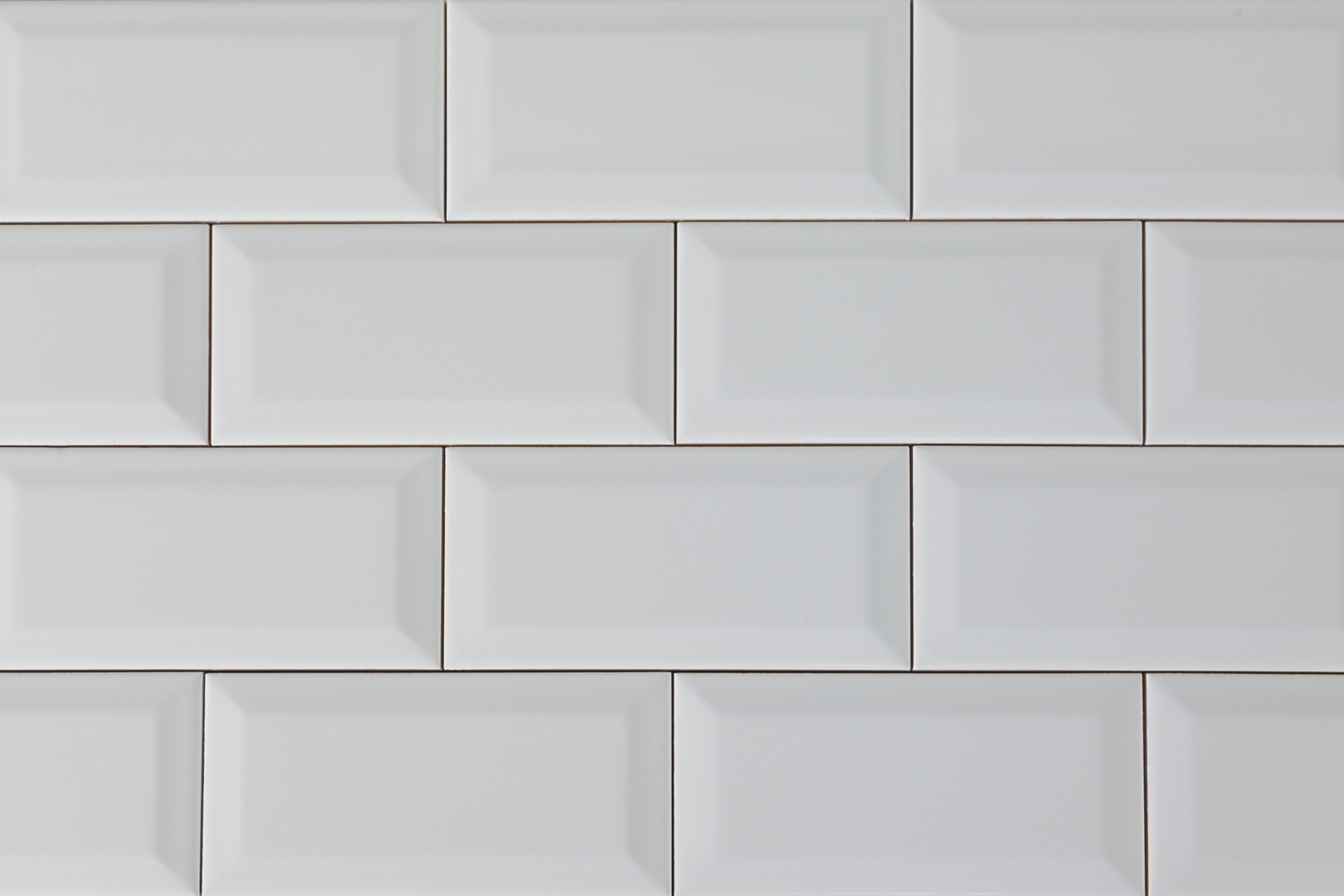 Stokes Bevelled Edge Metro  White  Stokes Tiles 