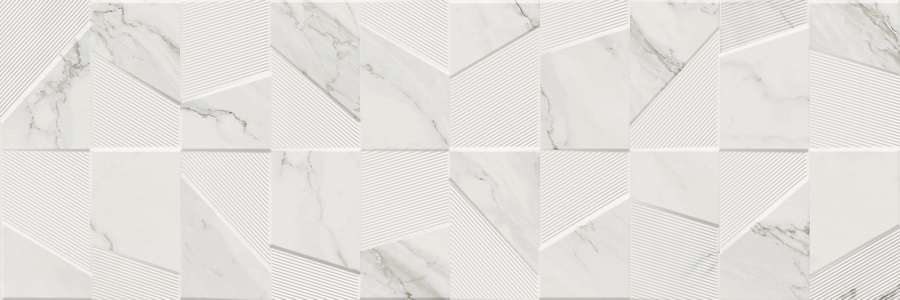 Calacatta Silver Matt Decor