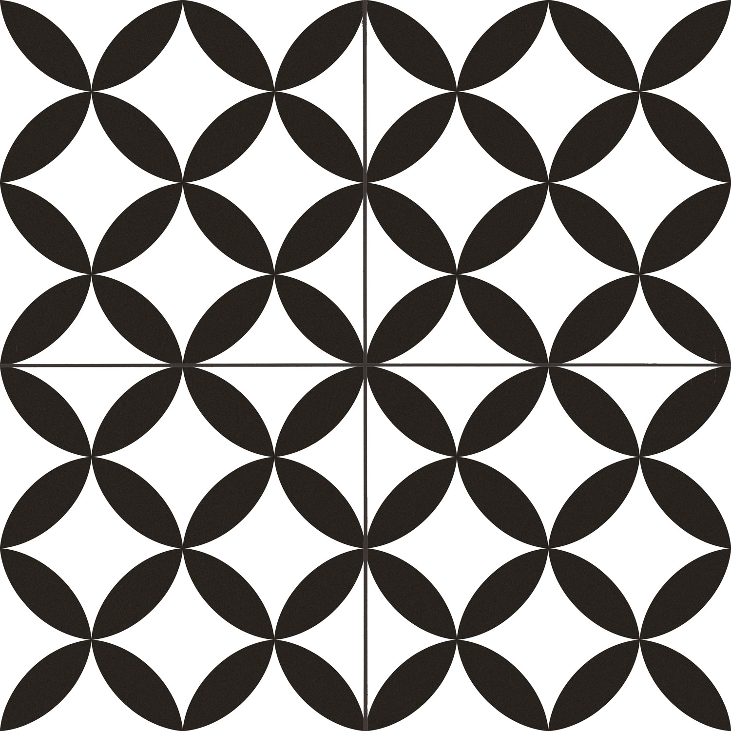 Victorian Circle Black