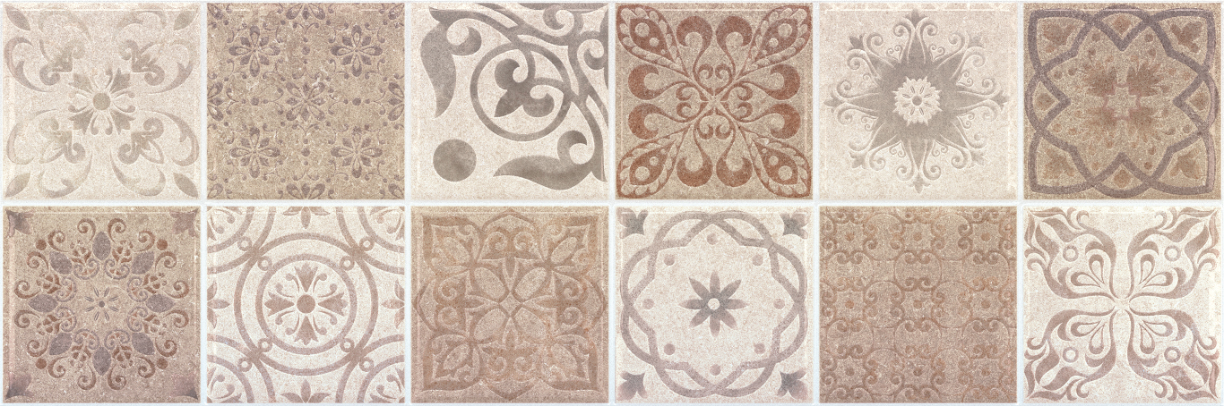 Ozone Antigue Taupe Mosaic