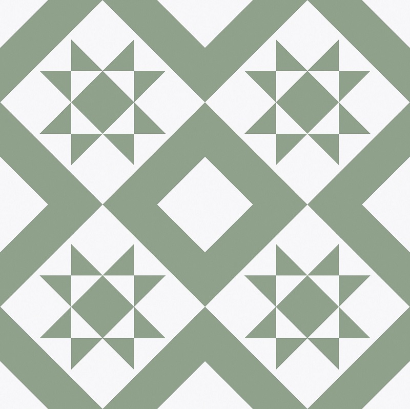 Vintage Decor Green-2